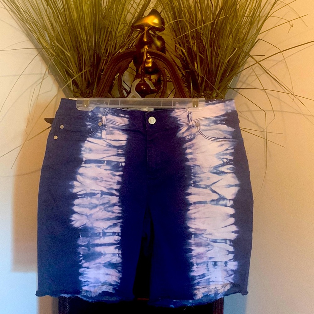 1946 Denim , blue and white